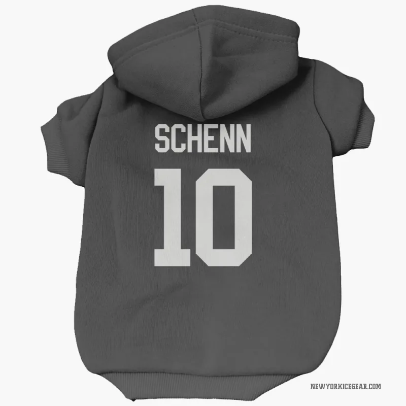 Brayden Schenn  Gray New York Islanders   Dark  Cat & Dog Pet Hoodie
