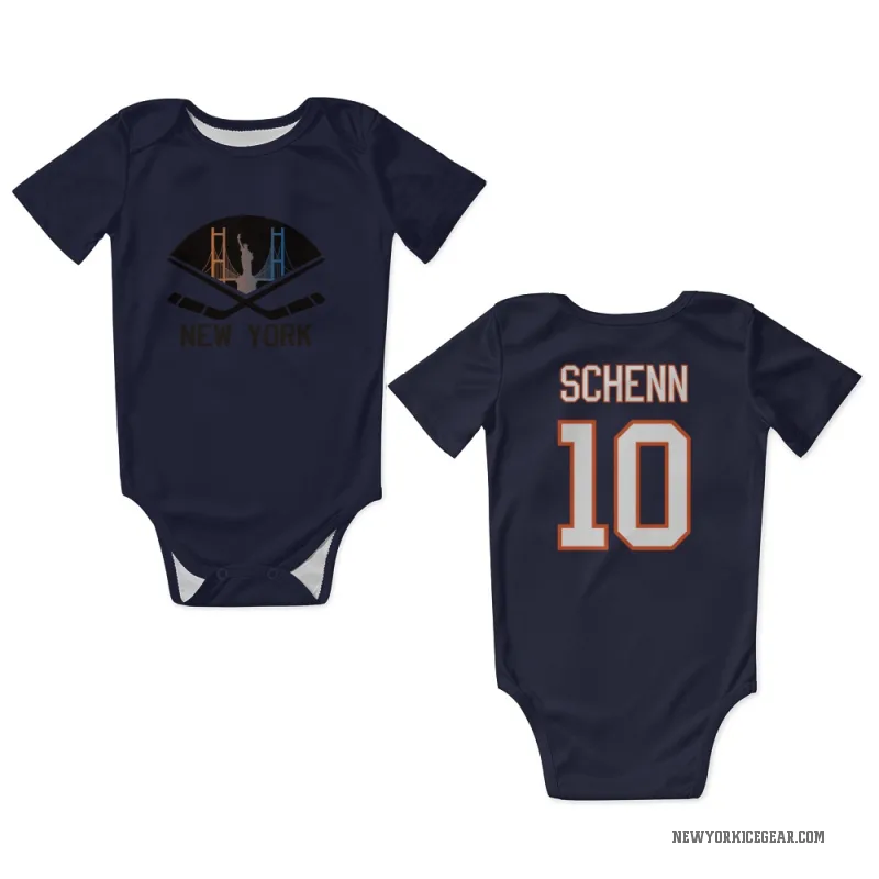 Brayden Schenn  Navy New York Islanders  Newborn & Infant Bodysuit