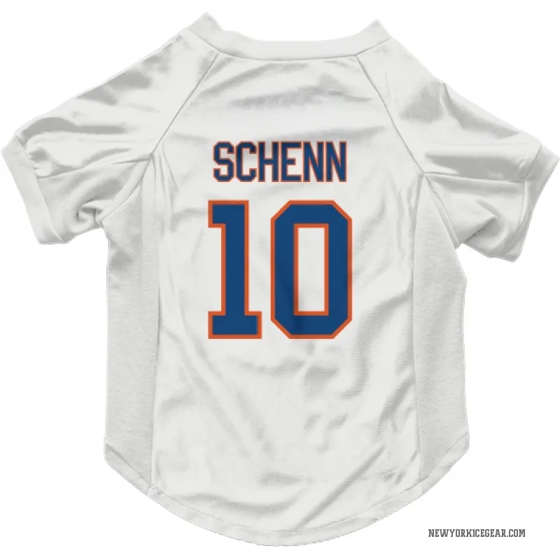Brayden Schenn  White New York Islanders  Cat & Dog Pet Jersey