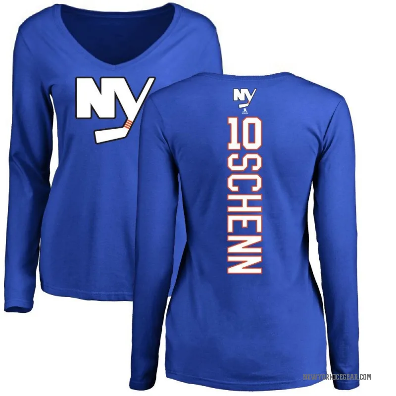 Brayden Schenn Women's Royal New York Islanders Backer Long Sleeve T-Shirt -