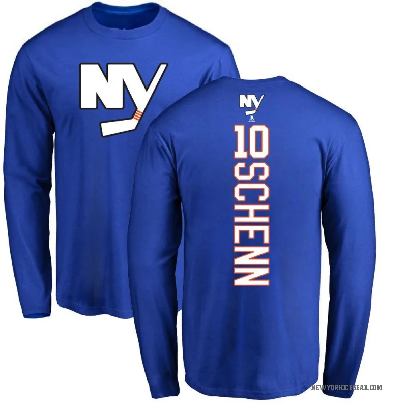 Brayden Schenn Youth Royal New York Islanders Backer Long Sleeve T-Shirt -