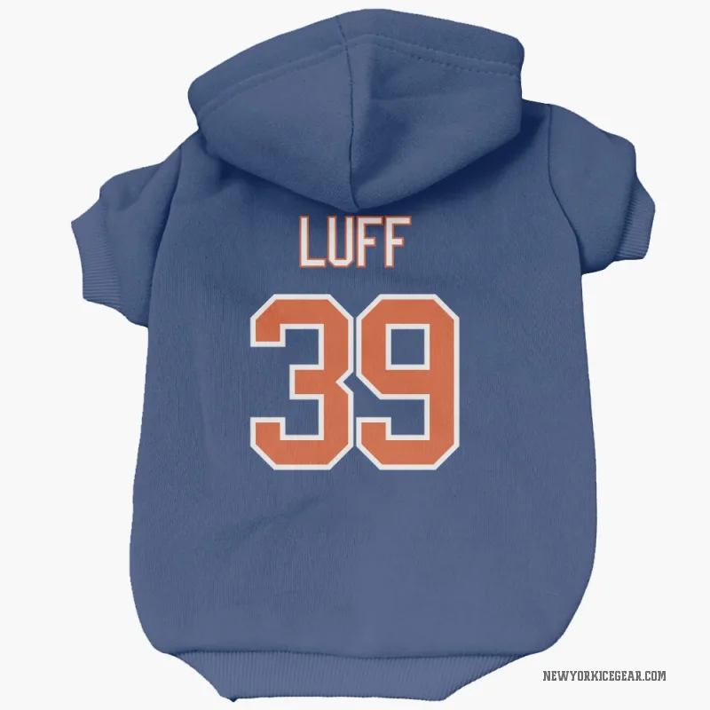 Matt Luff  Blue New York Islanders  Cat & Dog Pet Hoodie