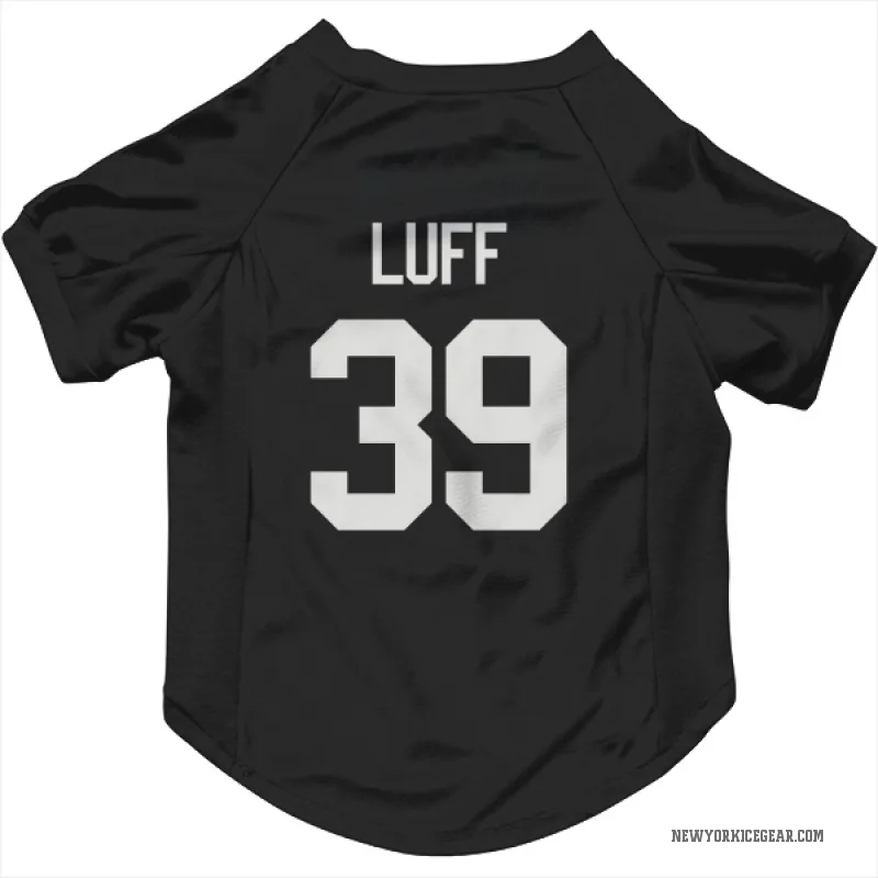 Matt Luff  Gray New York Islanders   Dark  Cat & Dog Pet Jersey