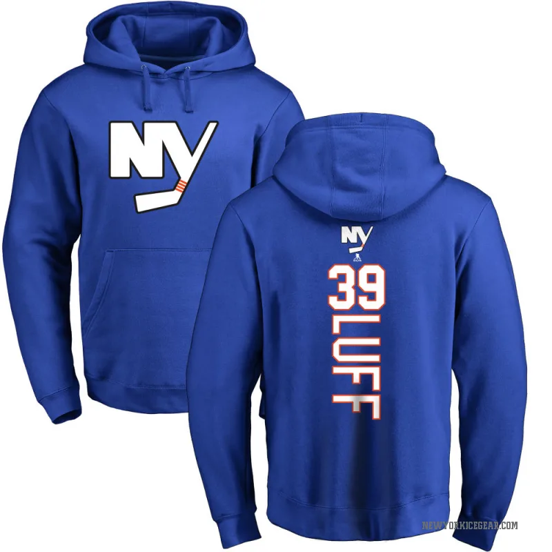 Matt Luff Youth Royal New York Islanders Branded Backer Pullover Hoodie