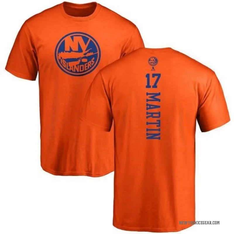 Matt Martin Men's Orange New York Islanders One Color Backer T-Shirt -