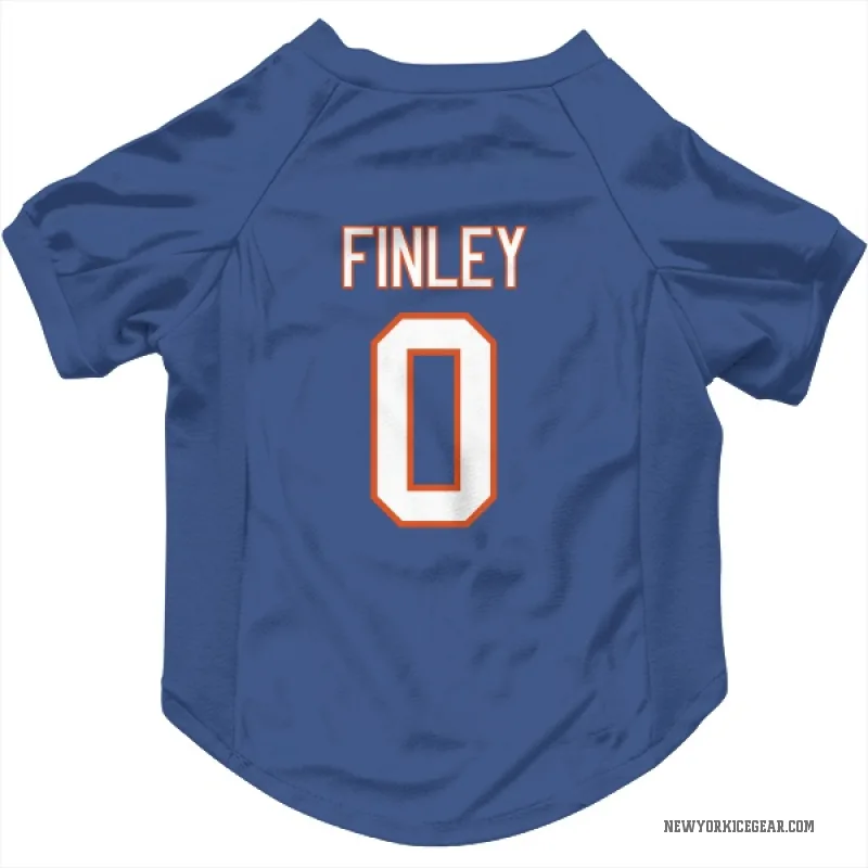 Quinn Finley  Royal New York Islanders  Cat & Dog Pet Jersey