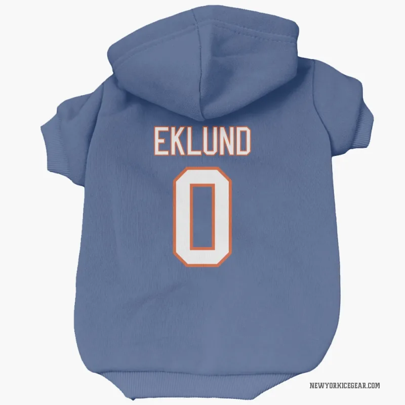 Victor Eklund  Royal New York Islanders  Cat & Dog Pet Hoodie