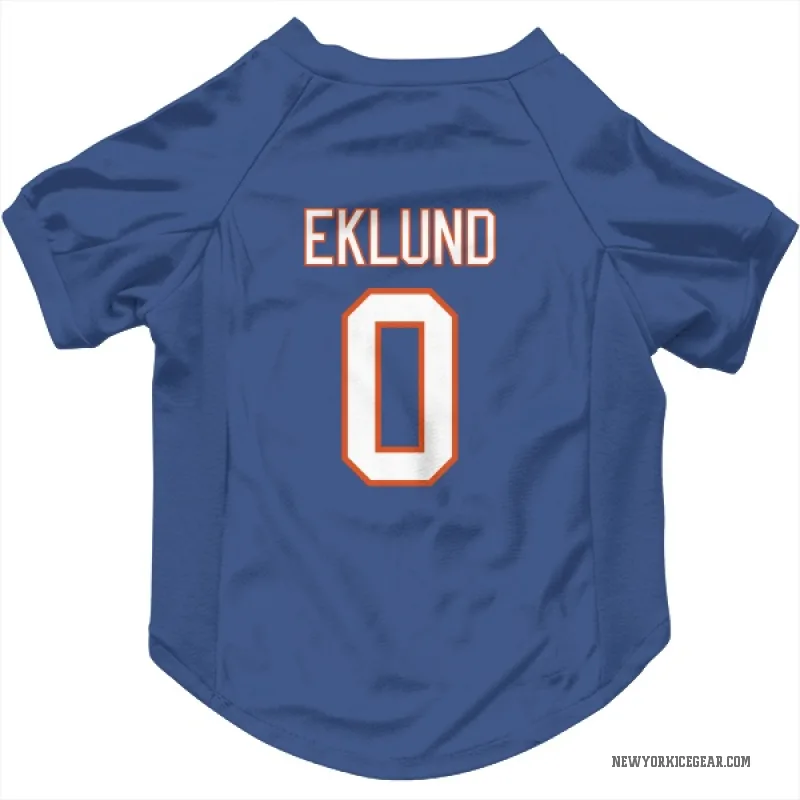 Victor Eklund  Royal New York Islanders  Cat & Dog Pet Jersey