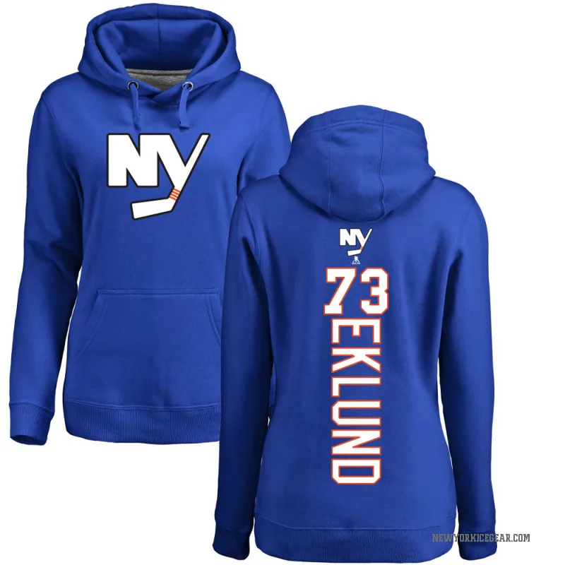Victor Eklund Women's Royal New York Islanders Branded Backer Pullover Hoodie
